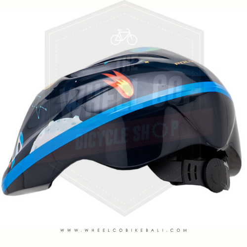 Polygon Helmet Kids Space Size S
