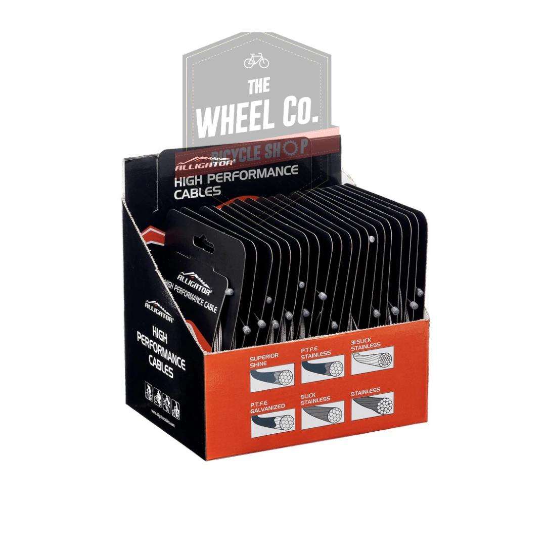 Alligator Superior Shine Inner Shifter Cable - Stainless Steel Shift Cable