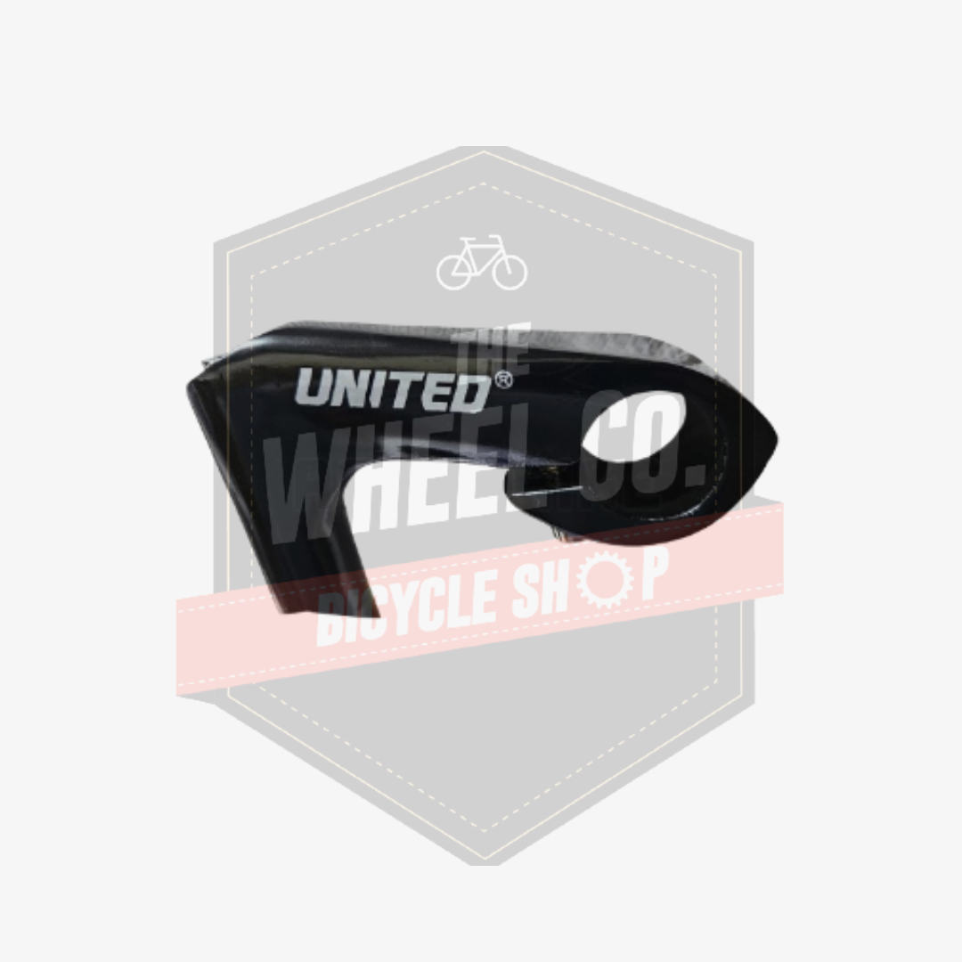 United Aluminum Stem ST-2003 Black - Racing/Fixie Bike Stem
